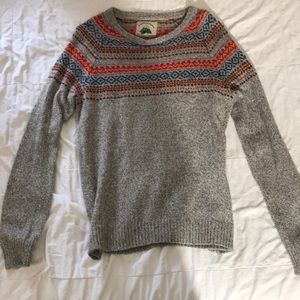 O’HANLON MILLS Men’s Wide Crew Neck Knit Sweater